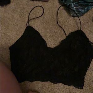 Wet seal lace crop top